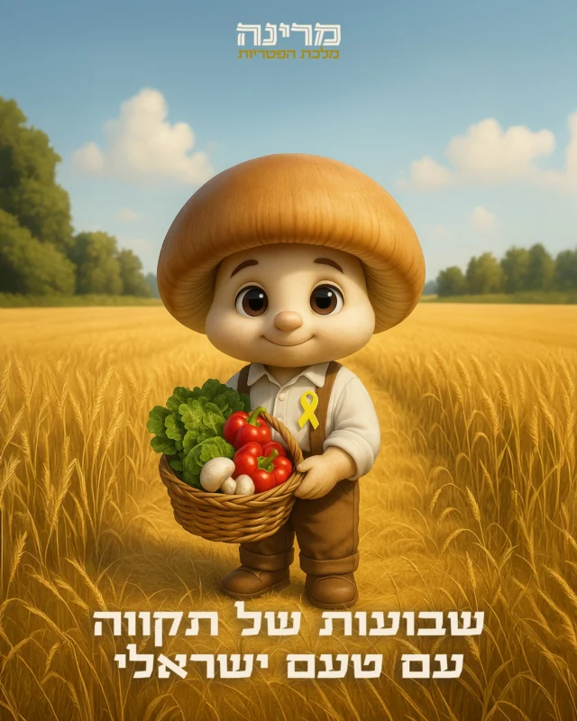 חג שבועות שמח ממרינה – מלכת הפטריות 💚חג של אדמה, שורשים, תוצרת טרייה ותקווה שממשיכה לצמוח.בין הפטריות, הגבינות והירוקים – אנחנו לא שוכחים את מי שחסר סביב השולחן. אנחנו מאחלים חג של טעם, ערבות הדדית, ורגעים של יחד.