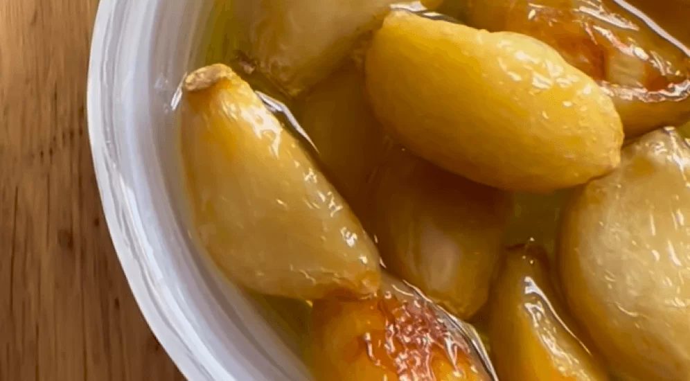 שום קונפי - מתכון קל ומהיר להכנה