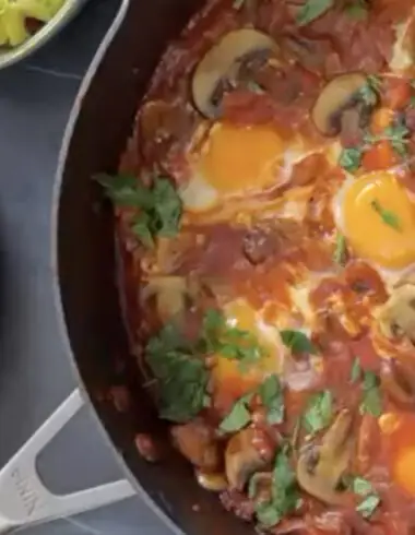 מתכון שקשוקה פטריות