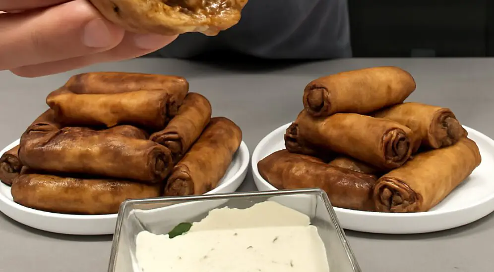 סיגרים במילוי פטריות ובשר