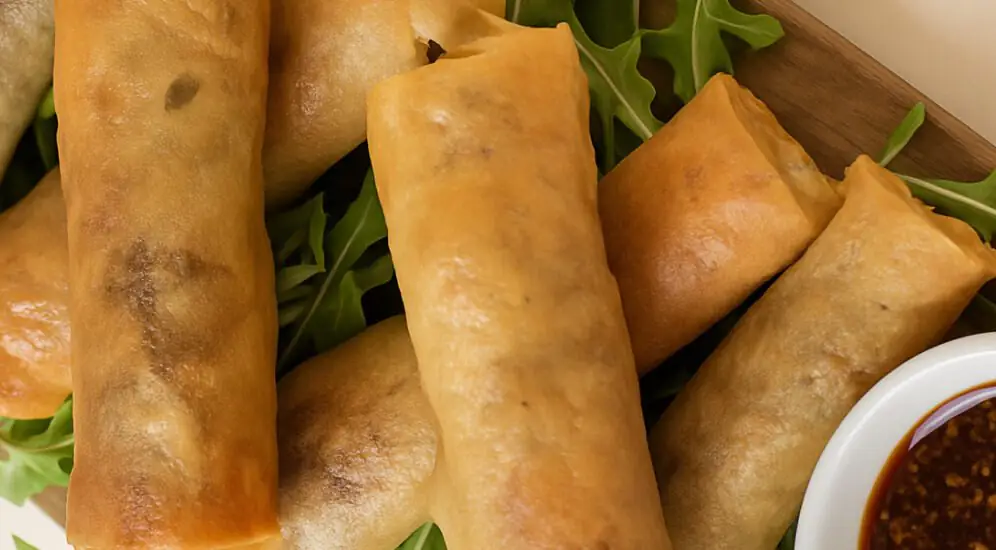 מרינה פטריות - אגרול ממולא בירקות וטופו