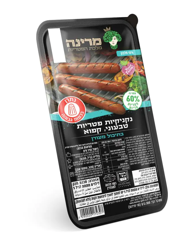 נקניקיות טבעוניות מפטריות של מרינה