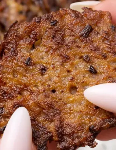 לביבות תפוחי אדמה ופטריות